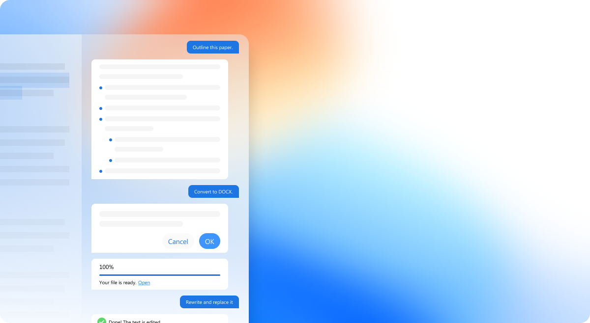 Talk to Documentss—summarize and extract key info using AI